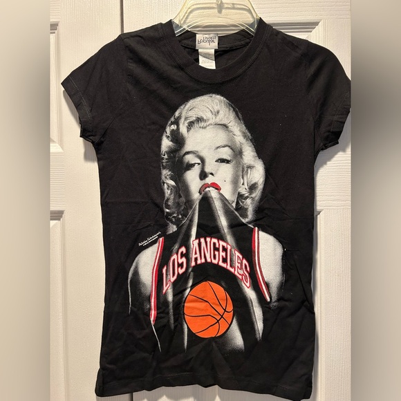 Palladium Tops - Black Graphic Marilyn Monroe Vintage T-Shirt